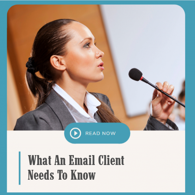 What an Email Client Needs to Know