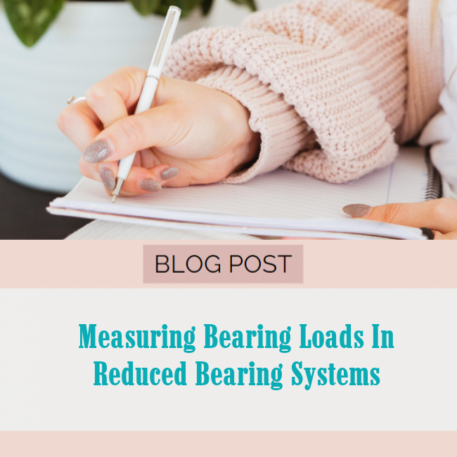 Measuring Bearing Loads in Reduced Bearing Systems
