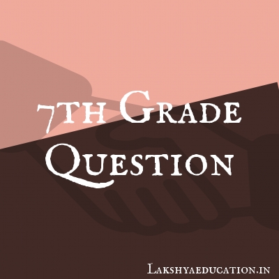 7th grade Questions