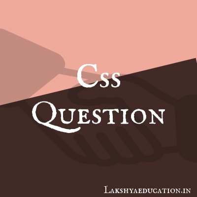 css Questions