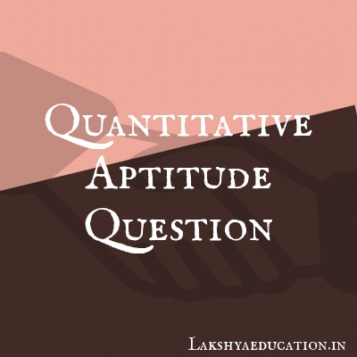 quantitative aptitude Questions
